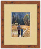 Pack of TEN 8.5x11 Mats Bevel Cut for 7x9 Photos - Acid Free Marzipan Beige Precut Matboards For Pictures, Photos, Framing - 4-ply Thickness