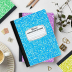 Rosmonde 5000 Pack (Pallet) Composition Notebooks Bulk, Wide Ruled, 200 Pages (100 Sheets), 9-3/4 x 7-1/2, Bulk Supplies for School Districts, Wholesale Orders, Educational Centre, 4-7 Days Transit