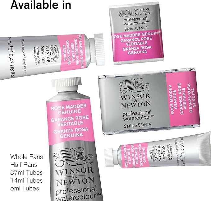 Winsor & Newton Professional Water Colour Paint, 0.17-oz Tube, Burnt Umber