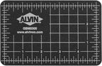 ALVIN GBM Self-Healing Cutting Mat 3.5 x 5 inch | Double-Sided Green/Black | 5-Layer Gridded Surface for Arts, Crafts and Sewing - Model GBM0305