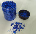 Gilding Flakes,Gold Foil Flakes for Resin,Blue Red Purple Pink Metallic Foil Flakes for Resin Jewelry Making,Nails,Painting Art,Crafts and Slime (Blue)