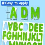 EZCRA Felt Alphabet Stickers, Large Self-Adhesive A-Z Puffy Letters for Kids Ages 3-5 – Classroom, Preschool, Homeschool DIY, Scrapbooking, 260+ Pieces