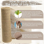 Burlap Fabric - Garden Burlap Fabric Roll Natural Jute Outdoor Fabric Burlap Weed Barrier Trees Trunk Wrap for Crafts Farmhouse Gardening Table Decor for Crafts (19.7" x 30 Feet)