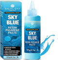 BALTIC DAY Sky Blue Epoxy Resin Pigment Paste XL (191g/6.7oz) – Opaque Epoxy Dye & High Concentration Coloring Paste, Mica Powder Alternative for Resin Art, Jewelry, Tumblers, River Tables & Crafts