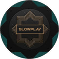 SLOWPLAY Nash Clay Poker Chips, 14 Grams Heavyweight Clay Composite, 40mm Large Chips in Bulk, Pack of 50 in Green Without Denomination
