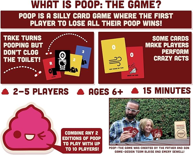 Breaking Games Poop The Game (Party Pooper Edition)
