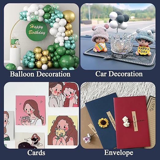 Adhesive Stick dots Two-Sided Sided Mounting Putty Stick Tack for Wall Hanging Crafts Balloons Festival Party Decorations,Clean Removable(0.59"*0.59"-700)