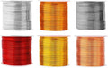 Mandala Crafts 16 Gauge Anodized Aluminum Craft Wire for Jewelry Making – 390 FT Colored Flexible Silver Copper Light Gold Gray Gold Red Wire - Bendable for Bonsai Armature Crafting Sculpting
