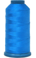 Mandala Crafts Bonded Nylon Thread Sky Blue Heavy Duty Sewing Threads - 1500 YDs Size 69 210D T70 Tex 70 Thread for Leather Jeans Weaving Outdoor Marine Upholstery Threads