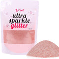 Holographic Fine Glitter, 100g/3.5oz Extra Fine Glitters Powder Packs for Resin, Craft Glitter for Tumblers Candle Slime Making, Festival Body Face Eyeshadow Nail Glitter (Fluorescent Pink)