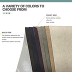 Azobur Velvet Rectangular Repair Patch, Self-Adhesive Flannel Fabric Patch, Multi Colors, Microfiber Patch，Can be Used to Patch Sofas, Car Seats, Handbags, Jacket Holes and Tears (Gray)