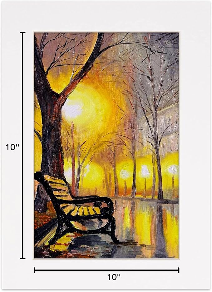 5x7 Mat for 8.5x11 Frame - Precut Mat Board Acid-Free White 5x7 Photo Matte Made to Fit a 8.5x11 Picture Frame, Premium Matboard for Family Photos, Show Kits, Art, Picture Framing, Pack of 100 Mats