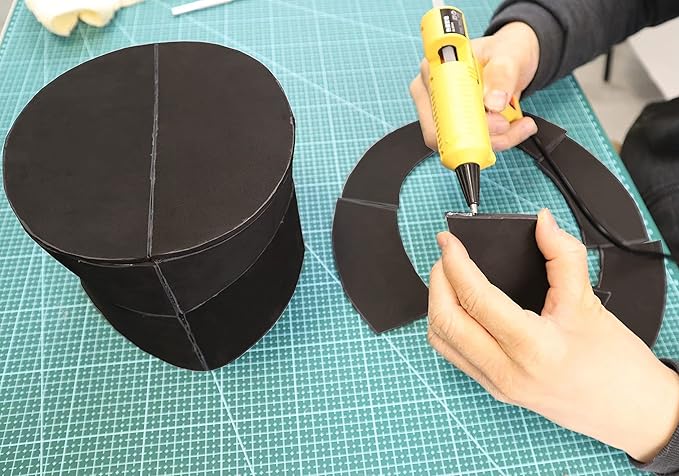 OISAKLD EVA Foam 2mm-10mm 13.7"×39" Craft Foam Sheet 74 kg/m³ Cosplay Foam for Craft Model Cosplay 2mm