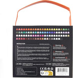 Shuttle Art 89 Colors Alcohol Markers, 88 Colors Dual Tip Art Marker Set Plus 1 Colorless Blender with Marker Case Perfect for Illustration Students Adult Coloring Sketching