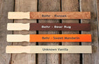 Paint Stir Sticks-Rewiss Bulk 100 PCS 10in Length Bamboo Craft Sticks Natural Color Paint Stir Sticks