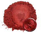Eye Candy Pigments Premium True Red Mica Powder - Akai Tsuki Red (50gr) - for Epoxy, Resin, Soap, Paint, Woodworking, Acrylic Pouring, Bath Bombs, Fishing Lures - DIY Arts and Crafts Additive