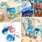 Premium Tiny Seashell Mix, Including Sea Shells, Sea Snails and Starfish Total 300+PCS (8 Kinds), Shells for Crafts Decorating Resin and Mosaics Projects DIY Crafts Home Decor Beach Themed Party