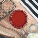 Dixie Belle Paint Company Chalk Finish Furniture Paint - Rustic Red (4oz) - Matte Brick Red Chic Chalk Mineral DIY Furniture Paint