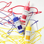 MEEDEN Soft Body Acrylic Paint: Scarlet Red Matte Finish - 250ml/8.45oz Bulk Acrylic Colors in Ergonomic Bottle - Fluid Flow Art Paints for Artists Canvas Painting