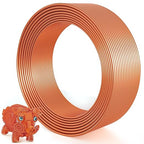 Aluminum Craft Wire for Jewelry Making, 12 Gauge Armature Bendable Craft Bending Wire for Sculpting, Gardening DIY Craft Project Ornaments(Copper, 2 mm)