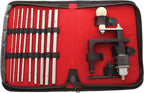 The Beadsmith EZ Coiler Pro – Wire Elements – Includes Mountable Base, 9 Mandrels, Chuck Key, Instructions, and a Storage Case – Create Jump Rings, Coiled Beads, Beaded Coils, and Spirals