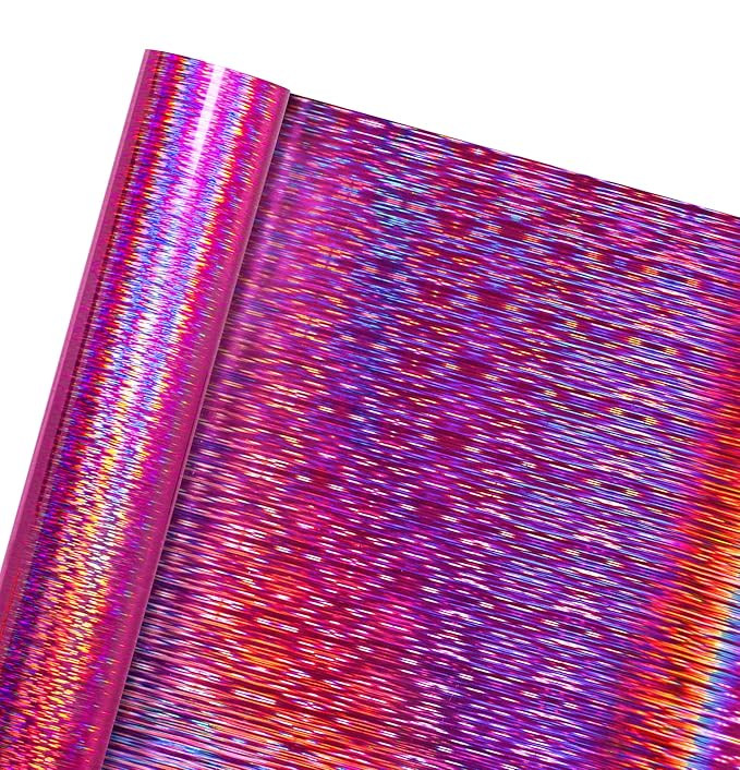 Mosaic+ Crafting Vinyl, by VViViD (Brushed Holographic, 7 Bundle 1ft x 3ft + Transfer Paper)