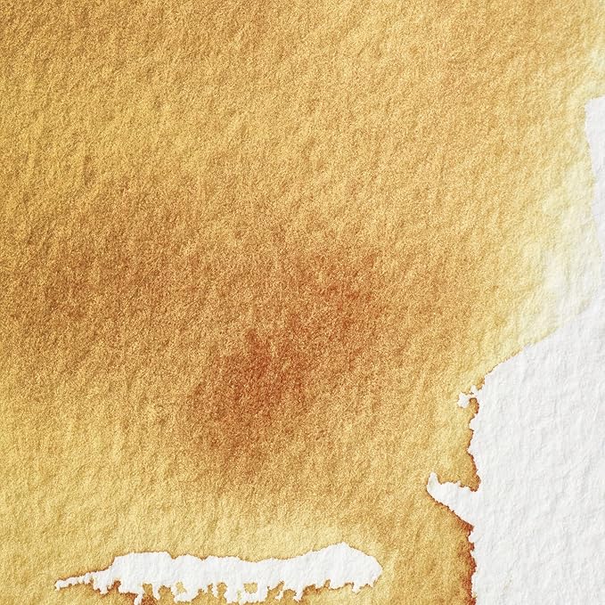 Winsor & Newton Professional Water Colour Paint, Half Pan, Quinacridone Gold