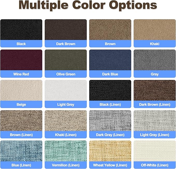 Azobur Sofa Repair Patch - 6 Self Adhesive Microfiber Patches for Luxurious Look Quick Fix Sofa (Black)