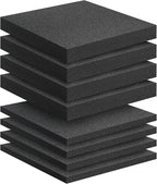 8 Pcs Polyethylene Foam Pads for Packing Foam Sheets 2 Size Cuttable High Density Cushioning Inserts Protective Foam for Packing Cases and Crafts- 12" X 12" X (0.4" and 1")