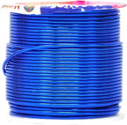 Mandala Crafts 16 Gauge Anodized Aluminum Craft Wire for Jewelry Making – 390 FT Colored Flexible Silver Copper True Blue Brown Red Kelly Green Wire - Bendable for Bonsai Armature Crafting Sculpting