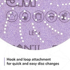 3M Xtract Cubitron II Hookit Clean Sanding Film Disc 775L, 320+, 5 in, Pack of 50 Hook and Loop Sanding Discs for Paint Preparation and Removal, General Sanding, Refining, Blending, and Featheredge