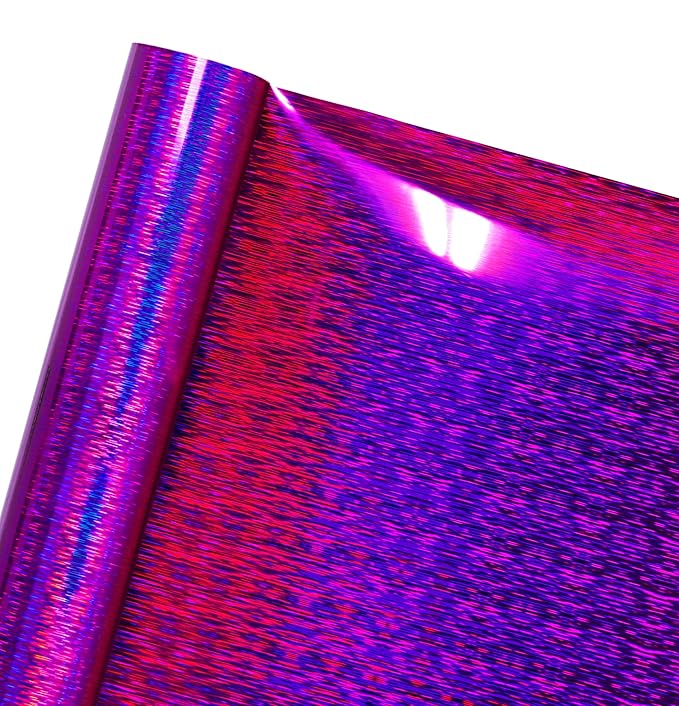 Mosaic+ Crafting Vinyl, by VViViD (Brushed Holographic, 7 Bundle 1ft x 3ft + Transfer Paper)