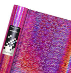 Mosaic+ Rose Pink Brushed Holographic 1ft x 5ft Crafting Vinyl Crinkle-Free 8yr UV Finish Crafting Vinyl, by VViViD