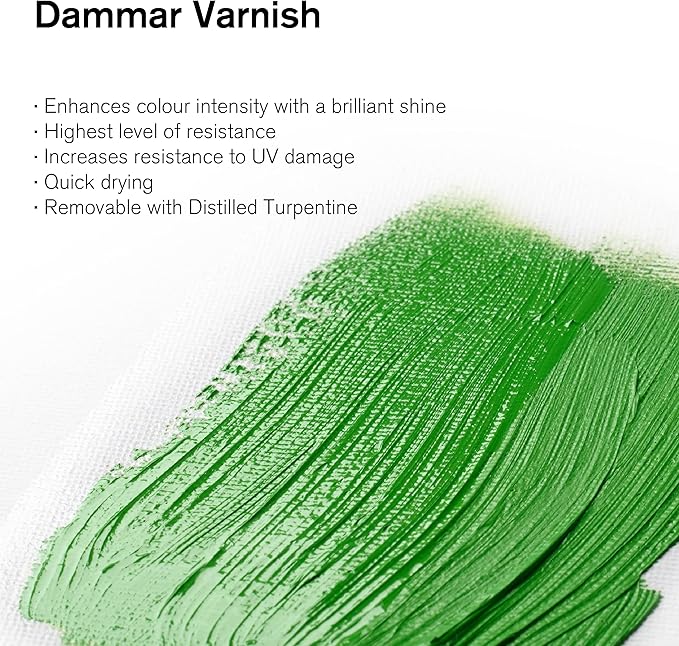 Winsor & Newton Professional Dammar Varnish, 250ml (8.4-oz) Bottle