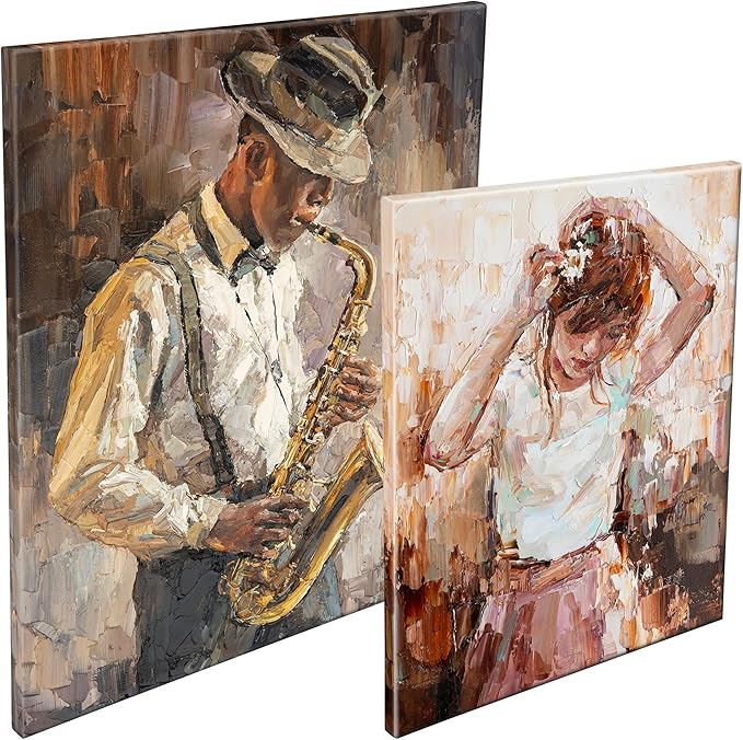Centurion Deluxe Professional Oil Primed Linen Stretched Canvas, 11oz Linen, 12x24 - Box of 6, 0.67" Deep Canvases, Kiln-Dried Stretchers, Back Stapled, Premium Medium Weight Canvas for Oil Paintings