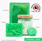 Eye Candy Pigments Premium Green Mica Powder - Imperial Jade (50gr) - for Epoxy, Resin, Soap, Paint, Woodworking, Acrylic Pouring, Bath Bombs, Fishing Lures - DIY Arts and Crafts Additive