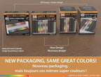 36 Acrylic Paint Pens Skin and Natural Earth Tone Marker Set For Rock Painting, Canvas, Mugs, Glass, Plastic, Wood, Metal, Fabric, Scrapbooking, Most Surfaces. Quick Drying Waterbased (MEDIUM)