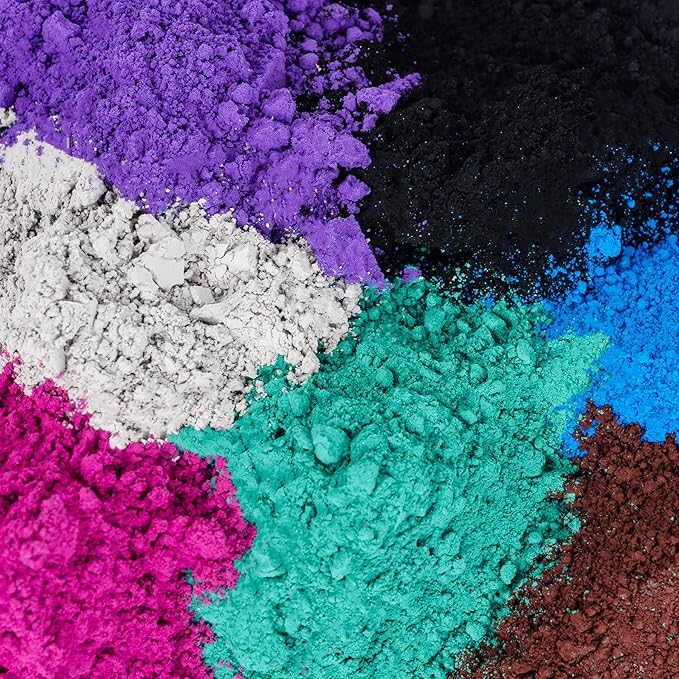 GOODTAKE Concrete Pigment, Rose Red Iron Oxide Pigment Powder, Concrete Cement Dye Color Pigment for Pastel Tile Paint Concrete Cement Mortar Grout (Rose Red, 2 Pounds)