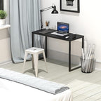 SHW Mission 32-Inch Home Office Computer Desk, Black