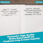MaxMark Premium Refill Ink for self Inking Stamps and Stamp Pads, Pink Color - 1 oz.