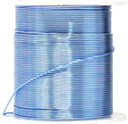 Mandala Crafts 22 Gauge Anodized Aluminum Craft Wire for Jewelry Making - 450 FT Colored Flexible Silver Copper Black Pink Ice Blue Red Wire - Bendable for Bonsai Armature Crafting Sculpting