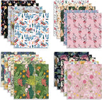 Origami Paper Kit 100 Sheets 6 Inch Square Double Sided Color 20 Vivid Colors for Hand Crafts Origami Paper Arts Creativity.Spring