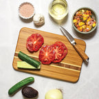 Totally Bamboo Aruba Bamboo Serving and Cutting Board, 12-1/2" x 8"