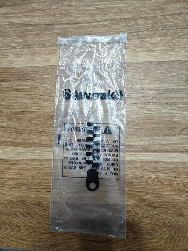 Sawoake 50PCS #5 Black Metal Handle for Nylon Coil Handle Charm for Purse Handbag Craft Sewing Luggage Bag Bulk