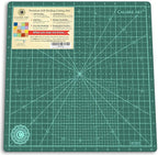 Rotating Self Healing Cutting Mat 14x14 (13" Grid), Perfect for Quilting & Art Projects