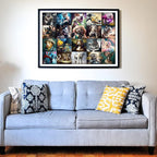 Think2Master Funny Dogs 1000 Pieces Jigsaw Puzzle Featuring heartwarming Puppies and Dogs. Fun for Teens, Seniors & Families. Great Gift for Kids Ages 13+ Size: 26.8” x 18.9