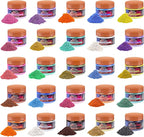 MTBJZJ Mica Powder for Resin, 25 Colors - 20g/Bottle of Epoxy Resin Color Pigment,for Candle Dye, Lip Gloss Pigment, Soap Making, Slime Colorant, Paint, Bath Bombs,Nail Polish and Eye Shadow