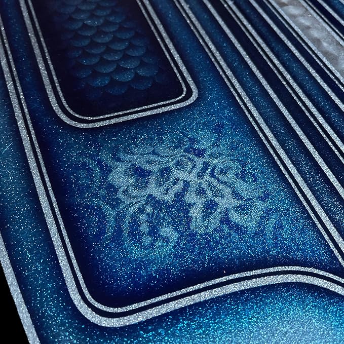 LiME LiNE Sprayable Metal Flake Paint Additive: Solvent Resistant Glitter for Automotive Custom Painting (Purple)