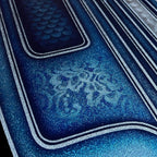LiME LiNE Sprayable Metal Flake Paint Additive: Solvent Resistant Glitter for Automotive Custom Painting (Blue)