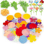 DIY Fabric Flower Bouquets Toys Accessories - Flowers Market Toy Accessories - Arts & Crafts Toy Accessories